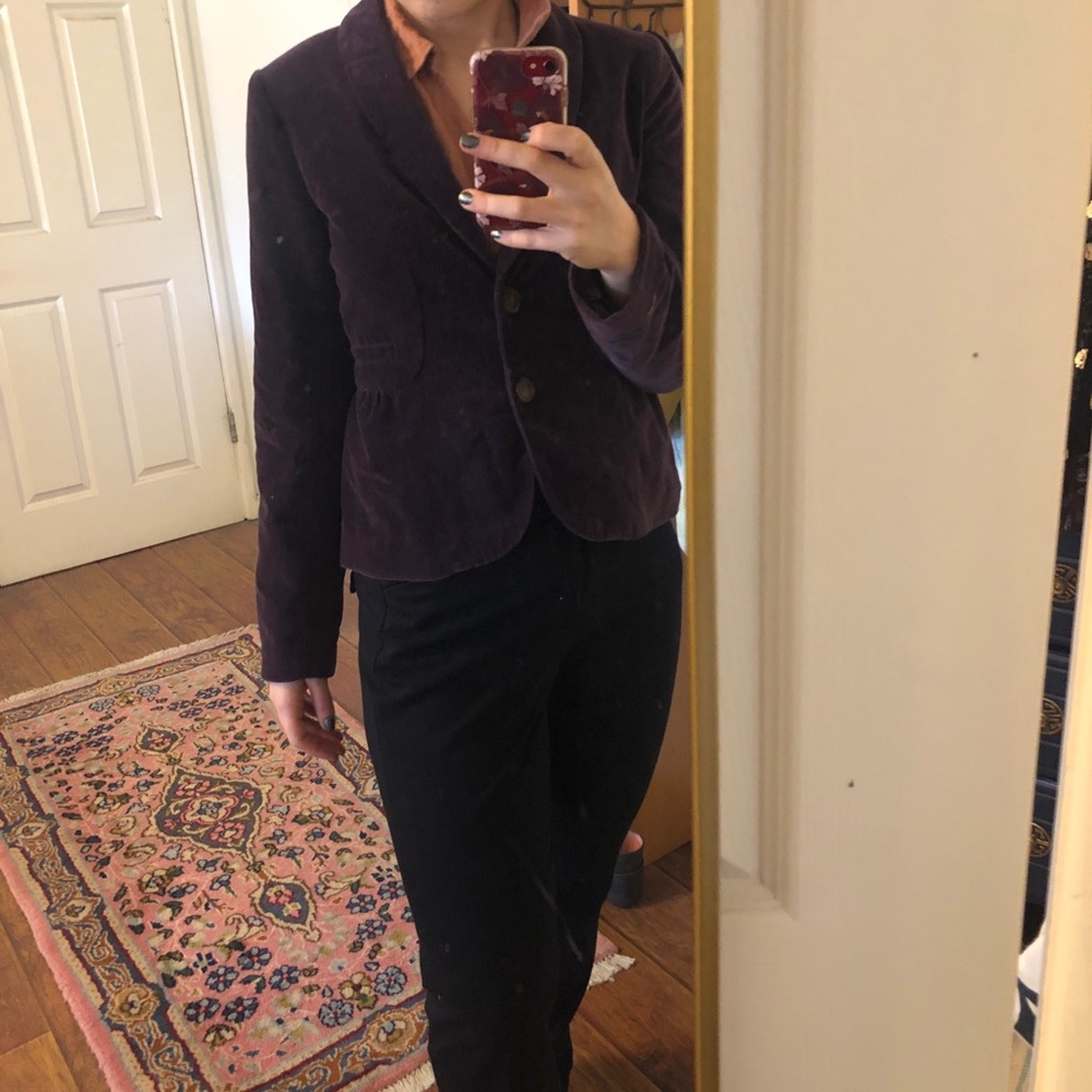 Velvet Blazer
